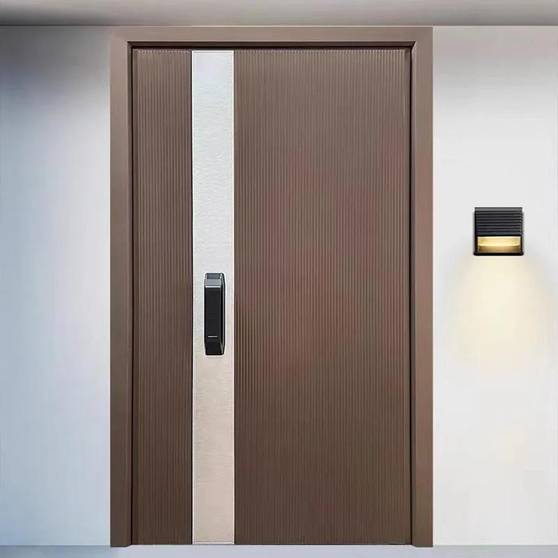 Integrated Aluminum Alloy Entry Door