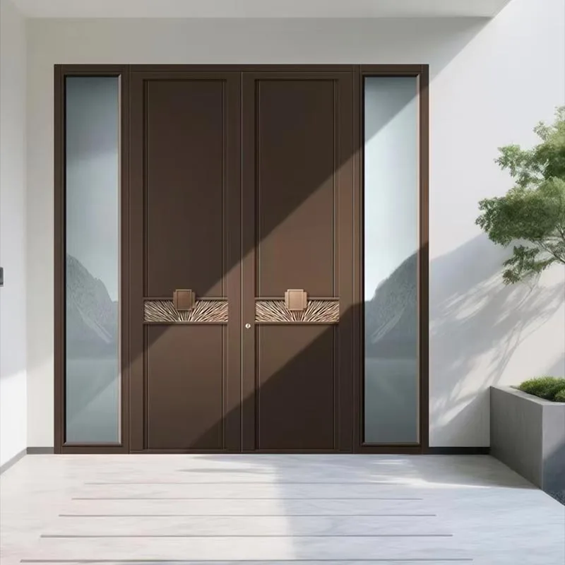 Waterproof and Weather-Resistant Courtyard Pivot Door